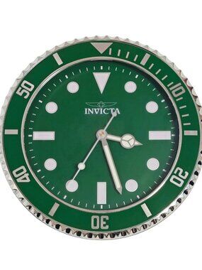 Invicta Pro Diver 12" Wall Clock, Green (70044)